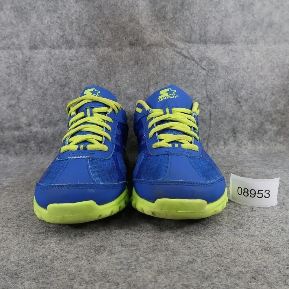 Starter Shoes Mens 8 Athletic Trainers Running Active Comfort Blue Green Sneaker